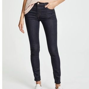 High-rise skinny jean
